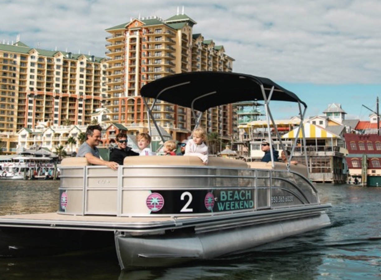 12 Person Pontoon Rental in Fort Walton Beach Florida