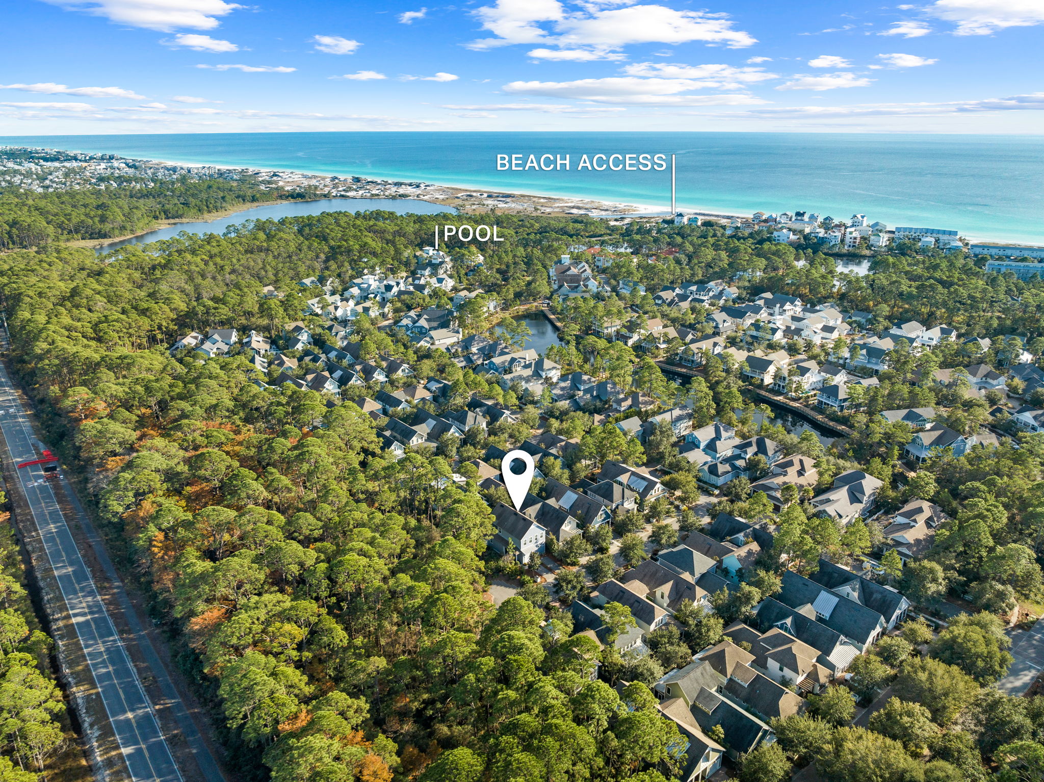 Blue Moon House / Cottage rental in 30a Beach House Rentals in Highway 30-A Florida - #6