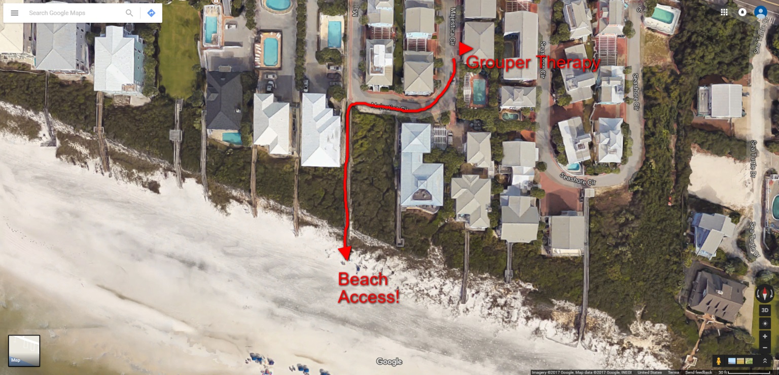 Grouper Therapy House / Cottage rental in 30a Beach House Rentals in Highway 30-A Florida - #99