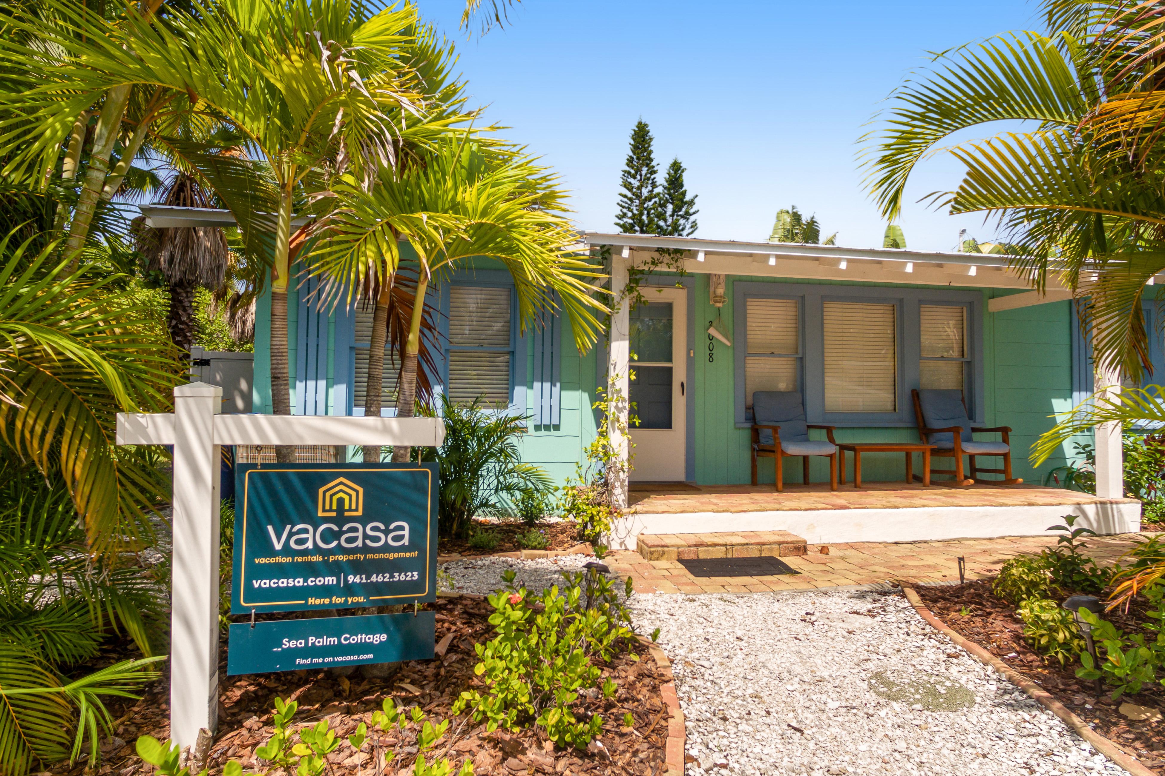 Sea Palm Cottage House / Cottage rental in Anna Maria Island Houses in Anna Maria Island Florida - #25