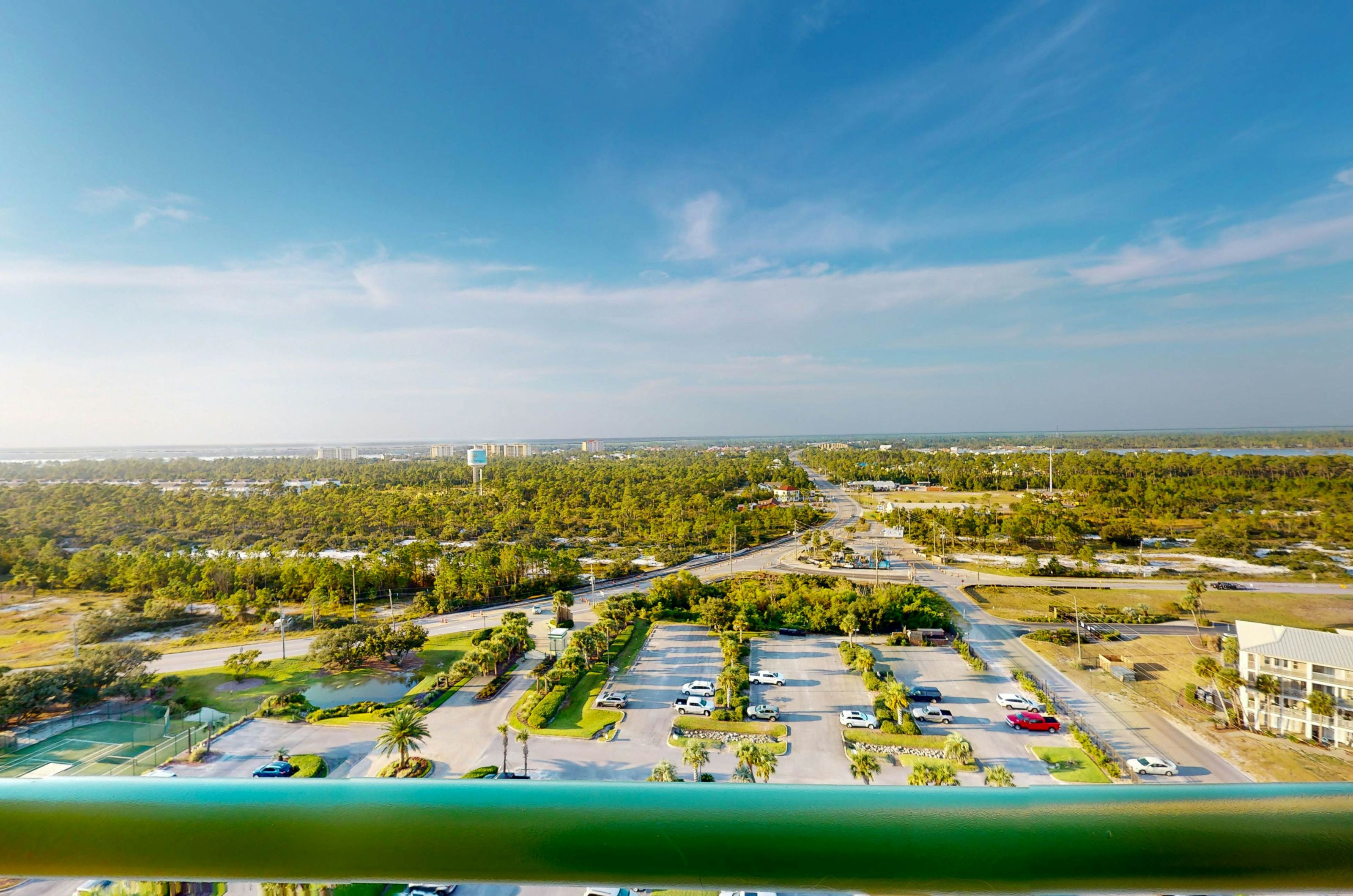 A private balcony overlooking Perdido Key Florida	