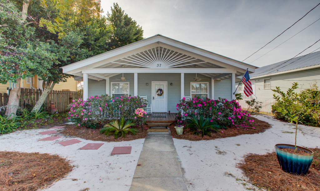 Garden Castle By The Gulf Destin Florida House Cottage Rental