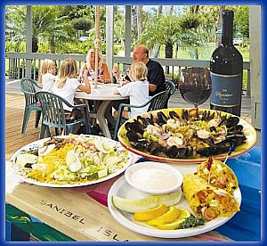 Blue Giraffe Island Dining in Sanibel-Captiva Florida