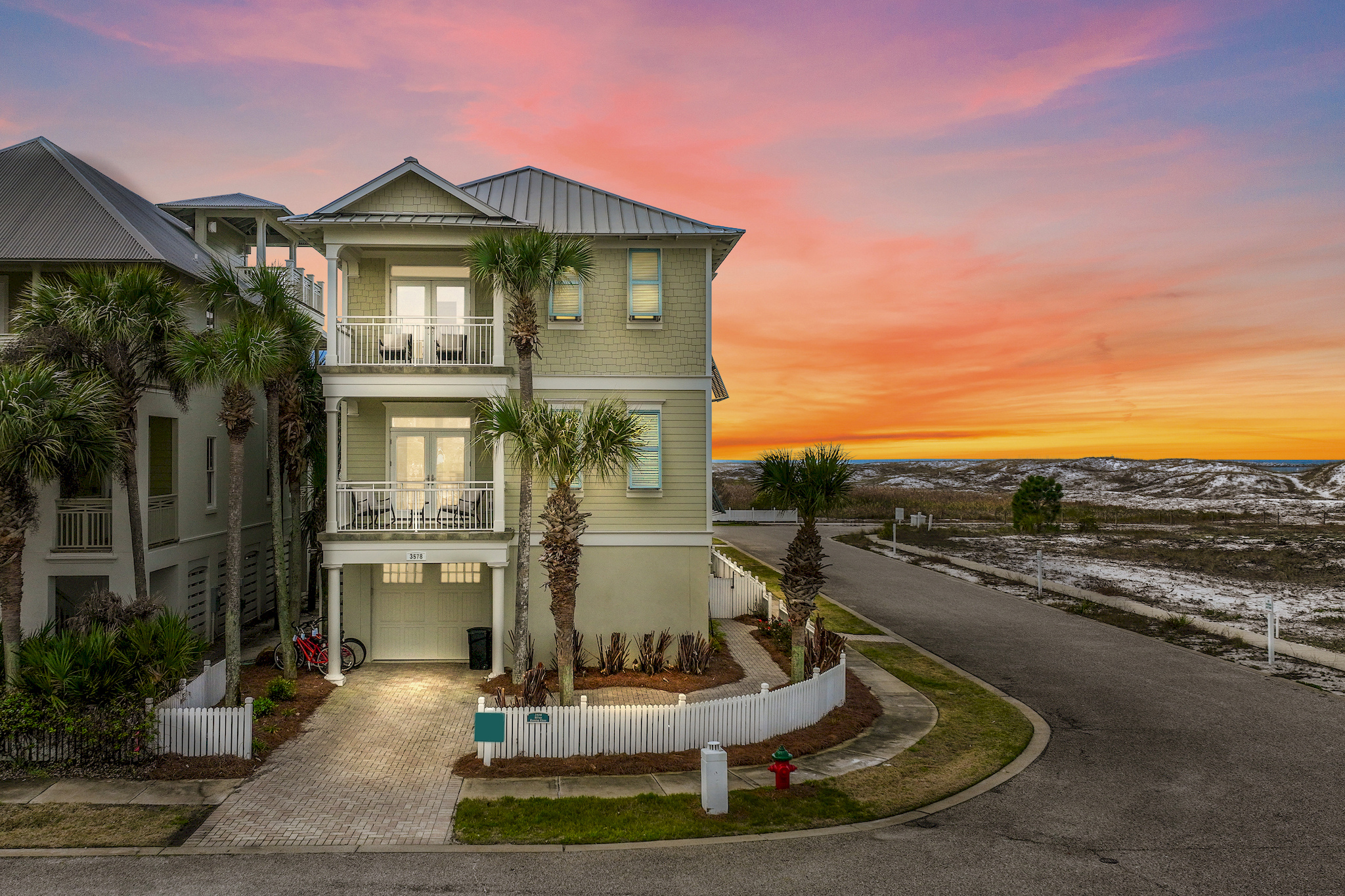 Evening Views at Destin Pointe Resort House / Cottage rental in Destin Pointe in Destin Florida - #3