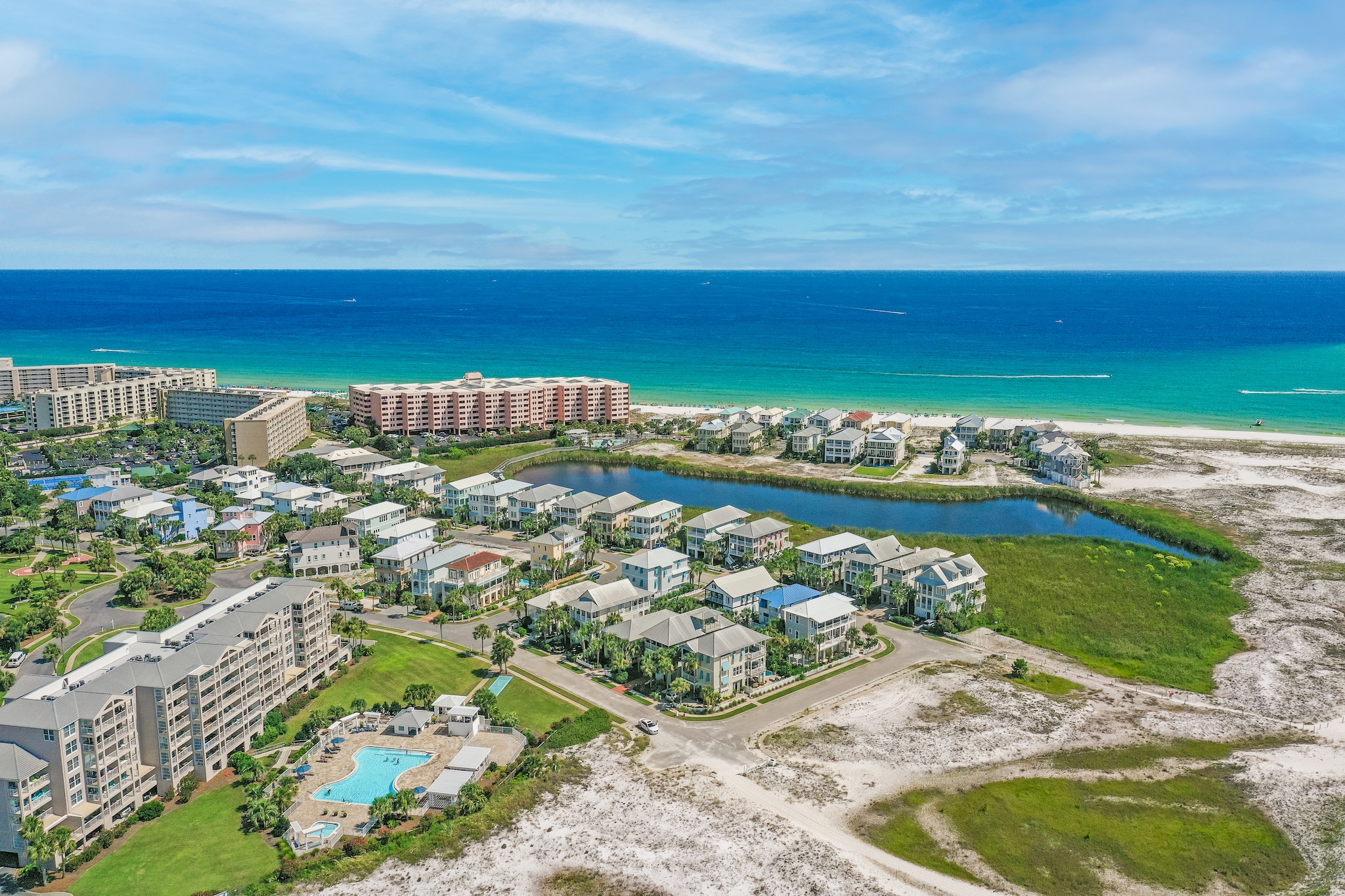 Evening Views at Destin Pointe Resort House / Cottage rental in Destin Pointe in Destin Florida - #48