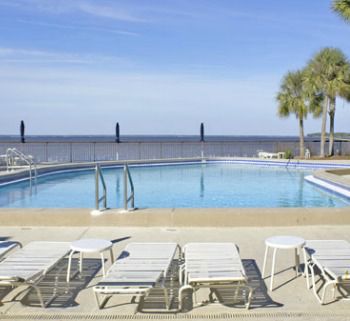 The pool at the Bay Club of Sandestin in Destin Florida.