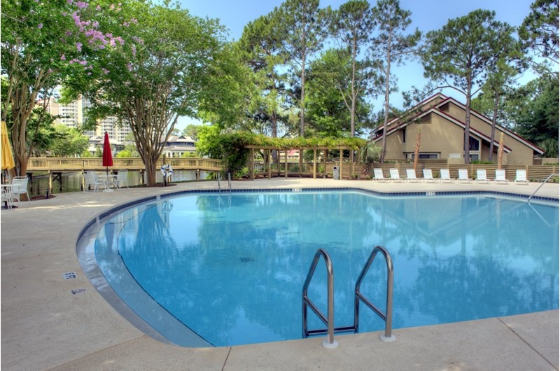 Pool at Beachwalk Villas in Destin Florida