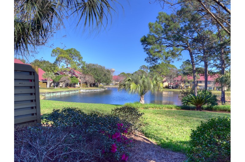 Lovely lake area at Beachwalk Villas @ Sandestin in Destin FL