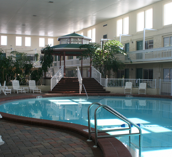 Indoor pool at Club Destin Resort in Destin Florida