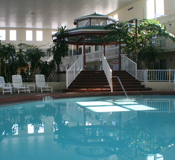 Indoor pool at Club Destin Resort in Destin Florida