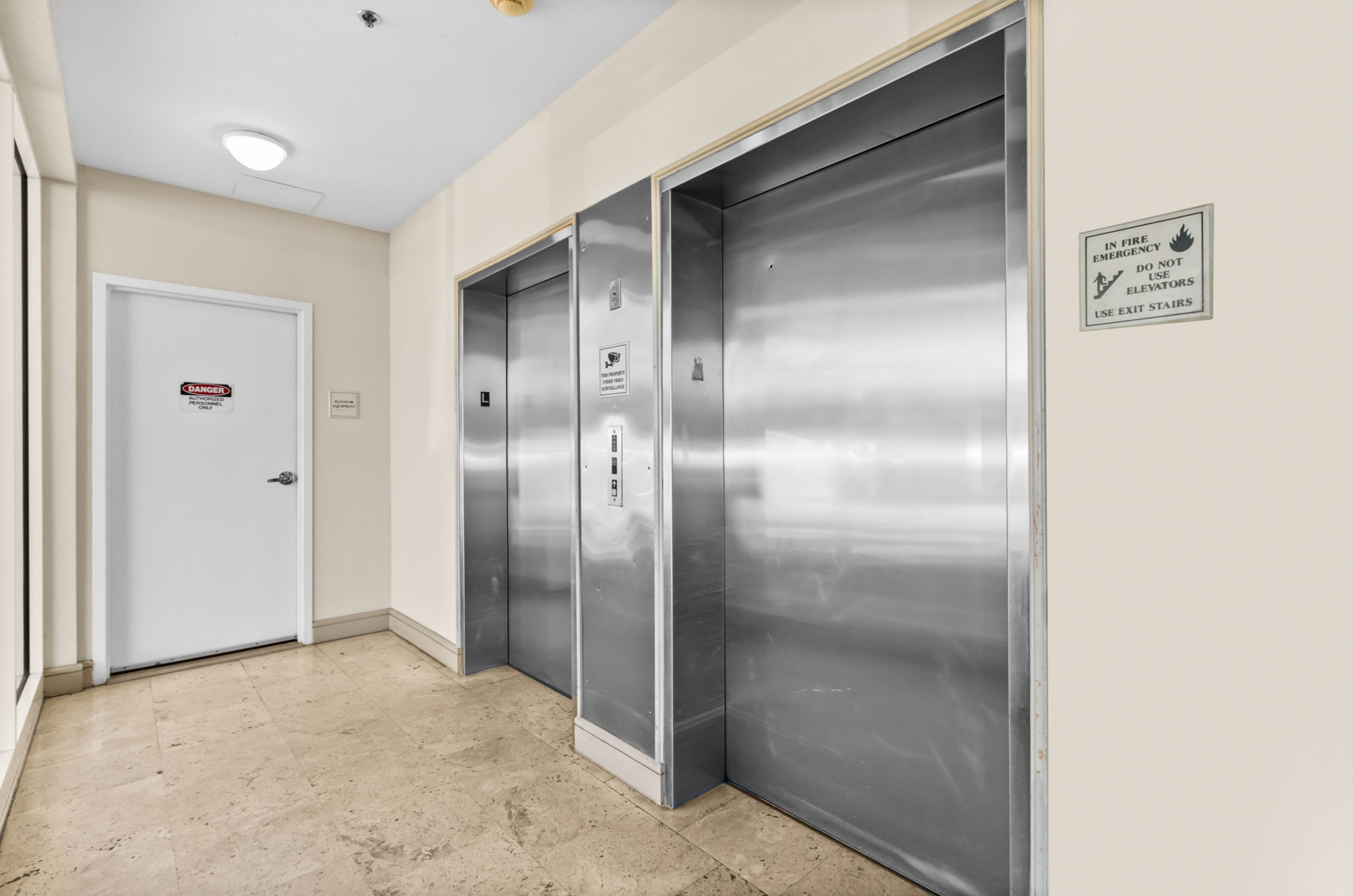 Crescent Condos have elevator access to each floor