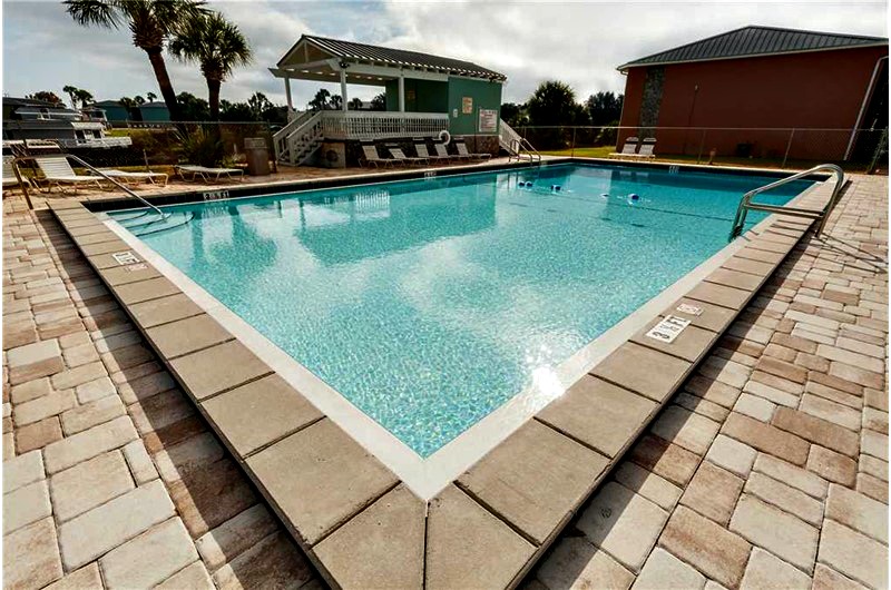 View of pool at Gulf Terrace in Destin FL