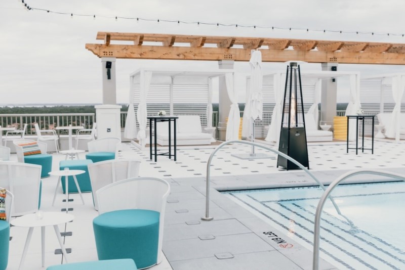 Best Rooftop Pool at Hotel Effie Sandestin Miramar Beach Resort