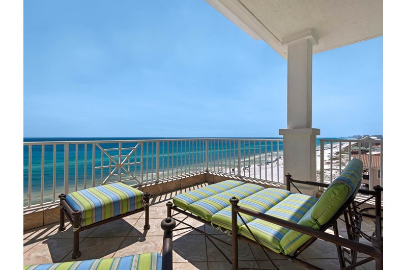 Gorgeous view of the water from the Penthouse at  Inn at Crystal Beach in Destin Florida.