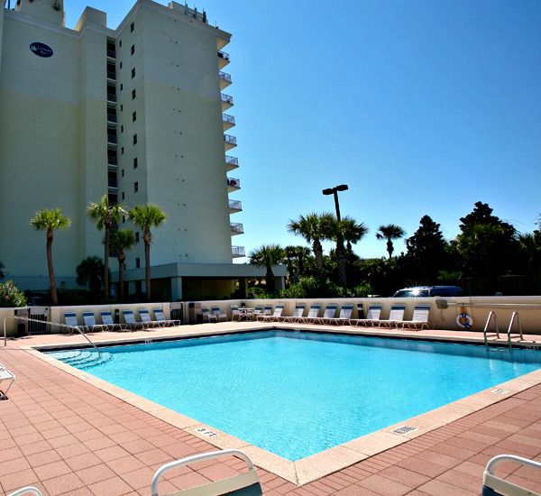 One pool at the Leeward Key Condominiums  in Destin Florida