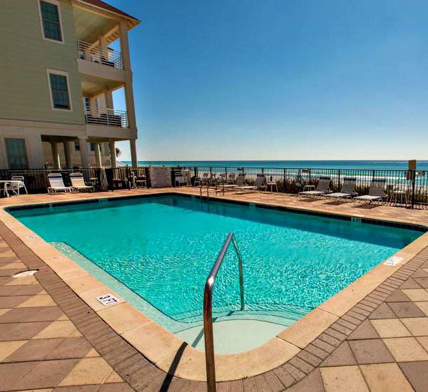 Outdoor pool at Sterling Resorts at Miramar Beach in Destin Florida