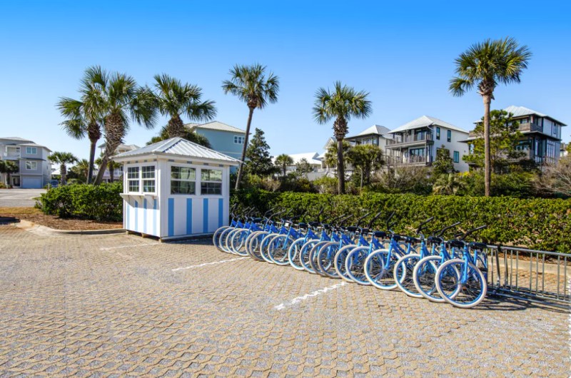 Bikes available at Dunes of Seagrove at Seagrove Beach Highway 30A