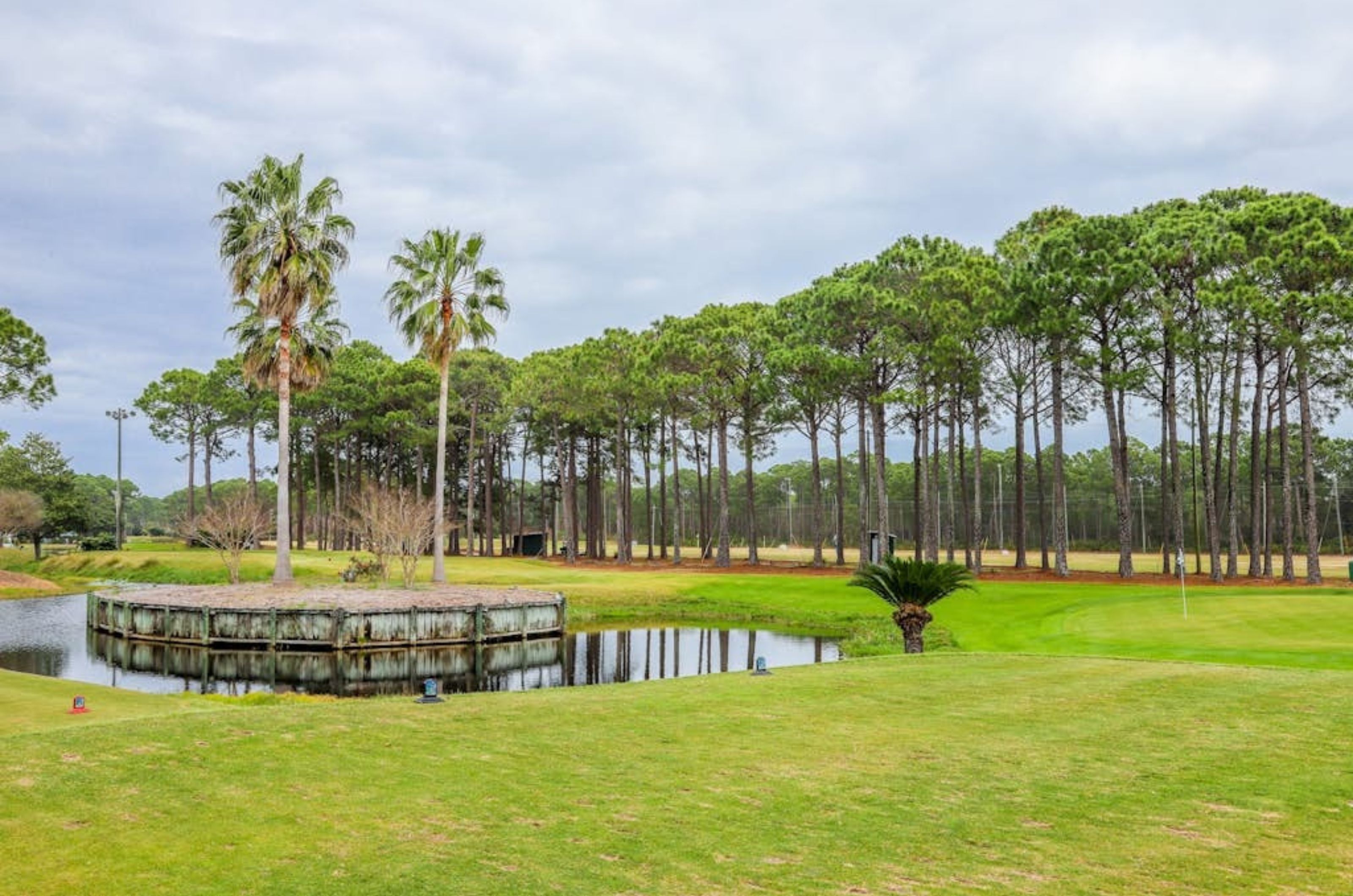 One of the golf courses at Edgewater Beach and Golf Resort in Panama City Beach Florida 
