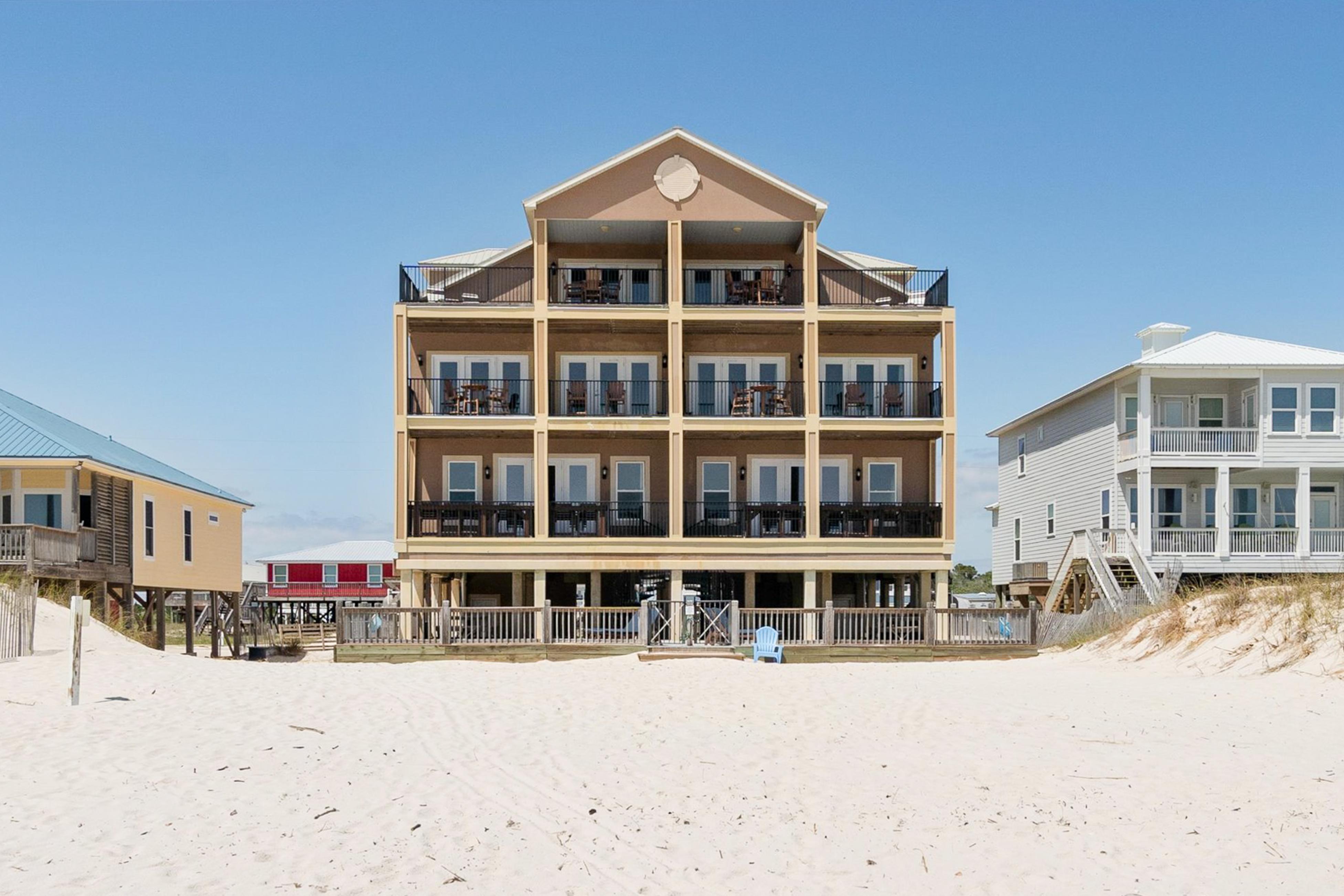 Beach Estate East House / Cottage rental in Fort Morgan Beach Home Rentals in Gulf Shores Alabama - #2