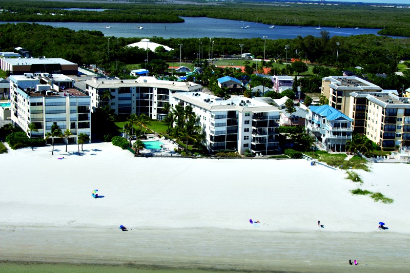 Estero Beach Club right on the beach in Ft. Myers Beach FL