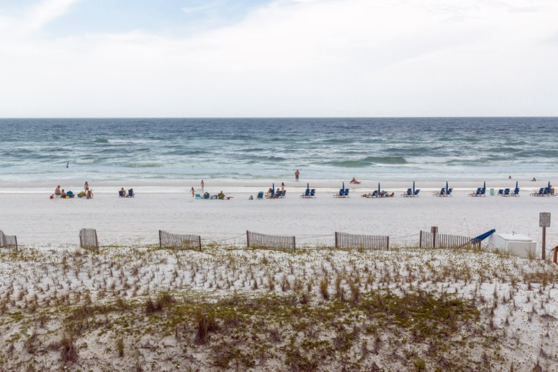 Gulfside View of Fort Walton Beach