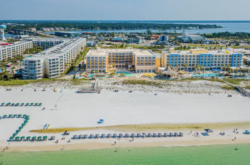 Hilton Garden Inn Aerial View Fort Walton Beach