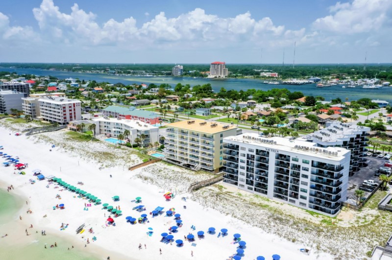 Beachfront Nautilus Condominiums Fort Walton Florida