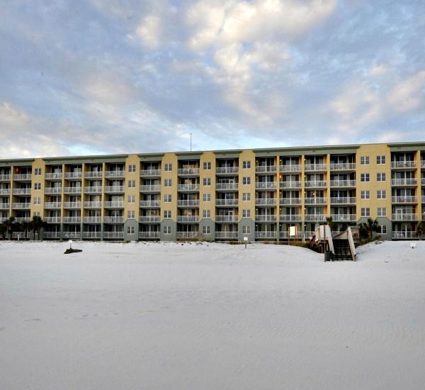 Waters Edge Condos in Fort Walton Florida is directly beach front