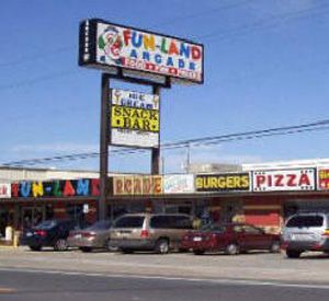 Funland Arcade in Panama City Beach Florida