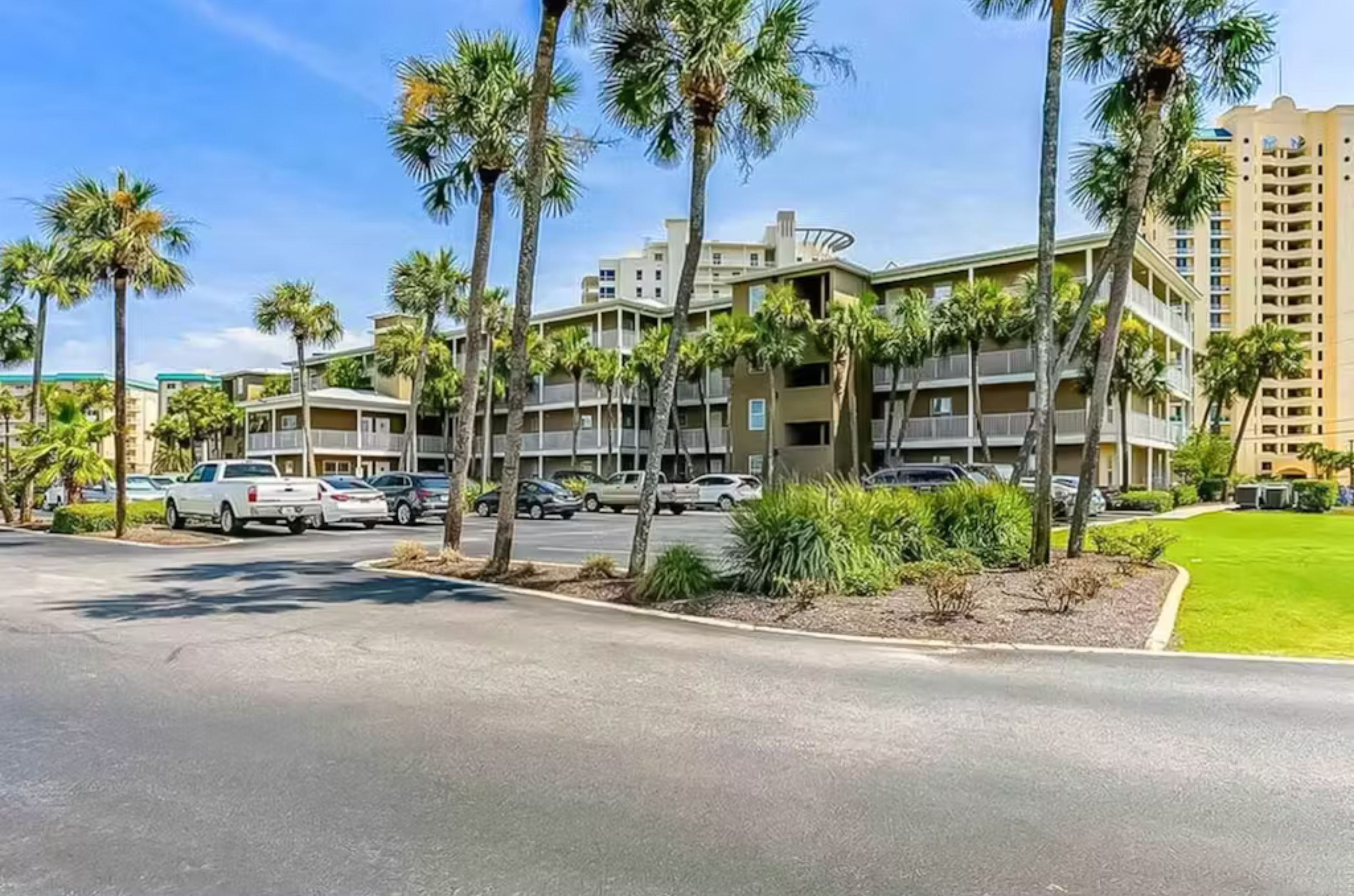 Street view of Grand Caribbean West in Perdido Key Florida 