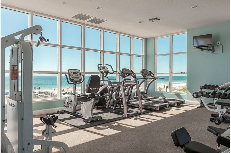 Great gym to work out in at Crystal Shores Gulf Shores AL