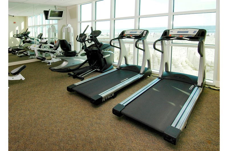 Crystal Shores West fitness room Gulf Shores AL