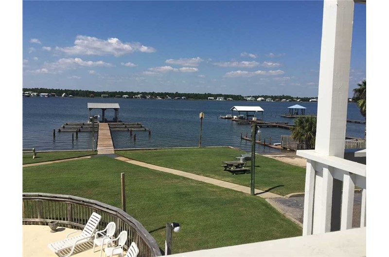 Lagoon view from Lagoon Run in Gulf Shores Alabama