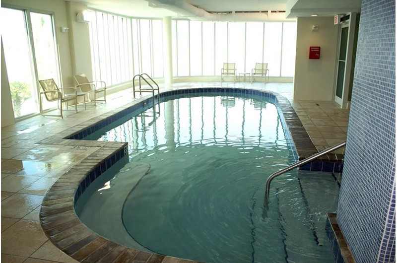 Indoor pool at Mustique in Gulf Shores Alabama