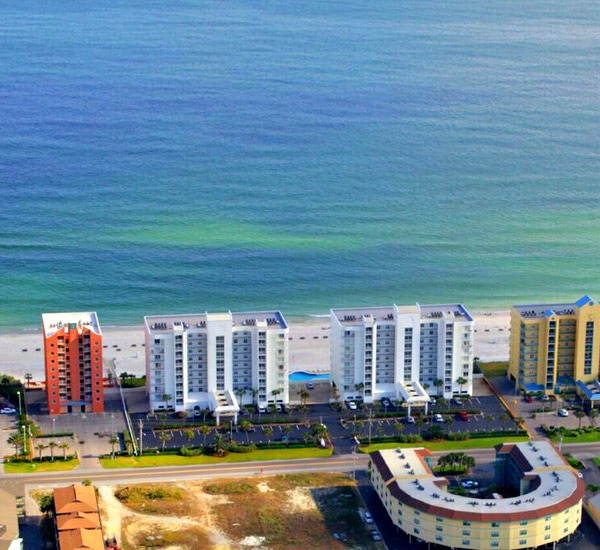 Aerial view of Ocean House Gulf Shores