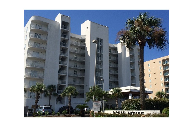 Ocean House is directly on the beach in Gulf Shores Alabama