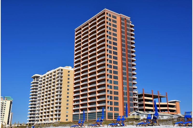 Phoenix Condos in Gulf Shores Alabama are directly on the Gulf