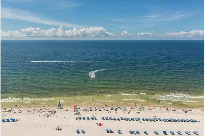 Direct Gulf view from Seawind in Gulf Shores Alabama