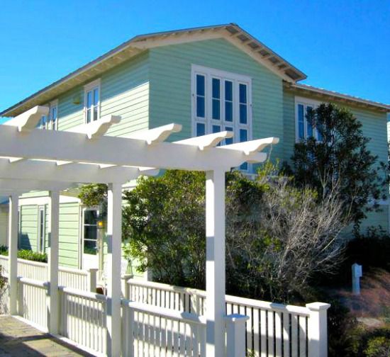 Beach Homes at Seaside in Highway 30-A Florida