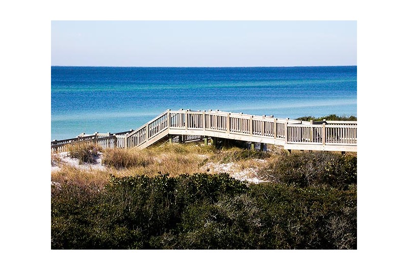 Walkway at Beach House Rentals at Watercolor in Hwy. 30 A Florida