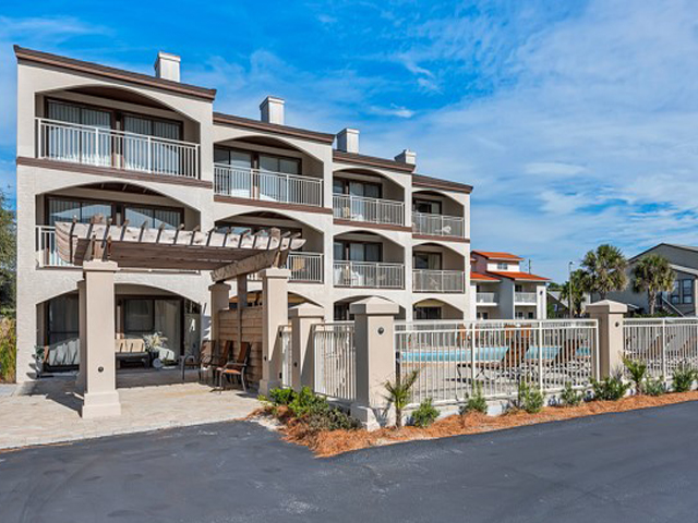 You will be convenient to the pool at Dune Villas Santa Rosa Beach FL