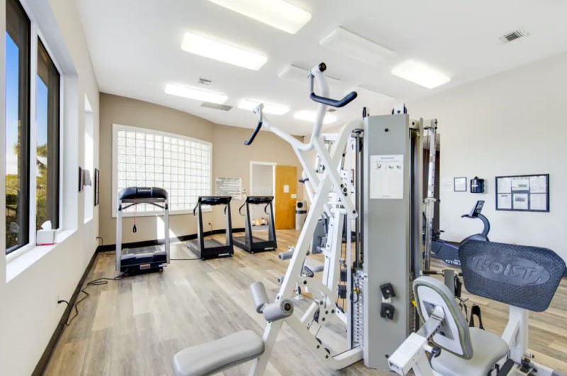 Fitness Center of Dunes of Seagrove at Seagrove Beach Highway 30A