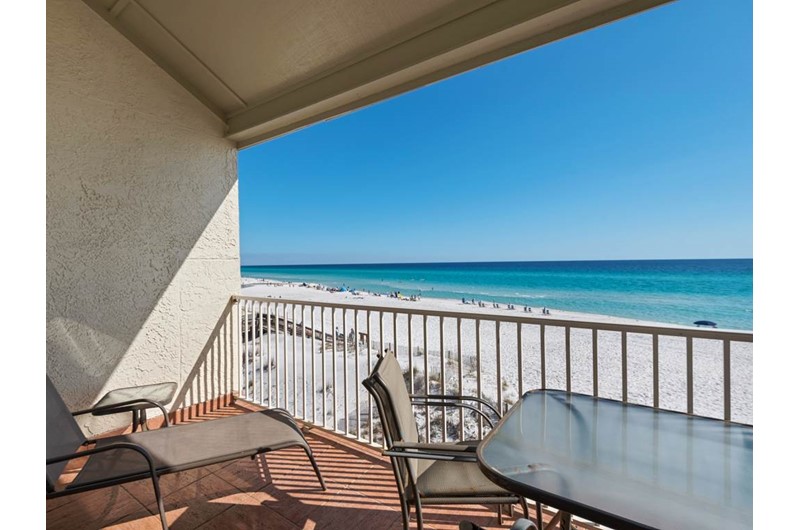 Set on your balcony and see down the coastline from Eastern Shores Condominiums in Highway 30-A Florida