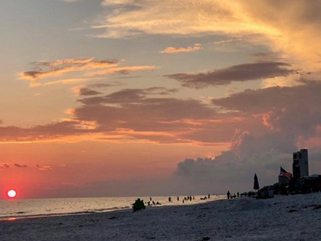 Amazing sunsets await you at Eastern Shores Condominiums in Highway 30-A Florida