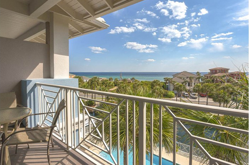 Enjoy the view from Gulf Place Cabanas in Santa Rosa Beach FL