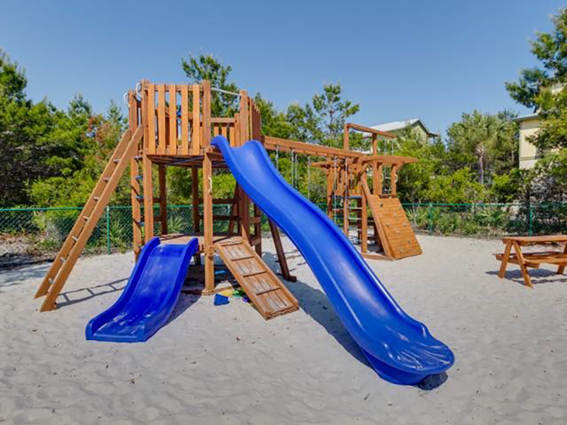 The kids will have hours of fun at the playground at High Pointe Resort in Highway 30-A Florida