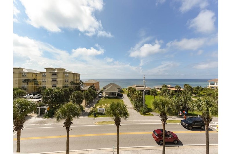 Gulf view from your balcony at Inn at Gulf Place  in Highway 30-A Florida