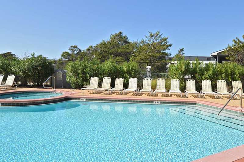 You will have plenty of pool deck space at Inn at Seacrest Beach Highway 30-A Florida