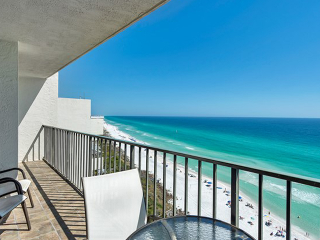 Amazing Gulf views from your balcony at One Seagrove Place Highway 30a Florida