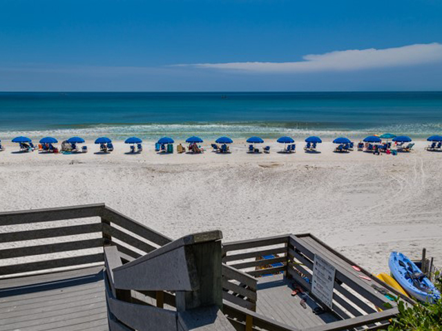 Easy access to the crystal sands from One Seagrove Place Highway 30a Florida